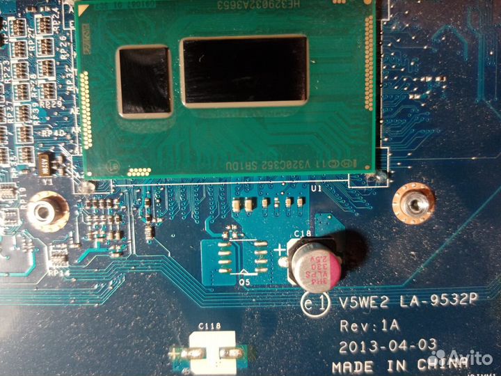 Материнская плата Acer v5WE2 LA-9532P Rev:1A