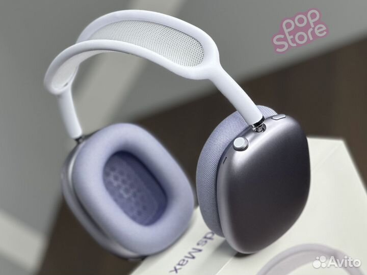 Airpods max 2 Алюминий на чипе Airoha Purple