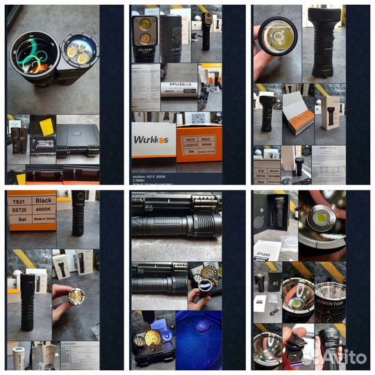 Фонари,фонар,sofirn, wurkkos,acebeam, Armytek