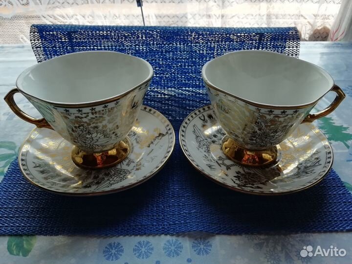 Чайная пара фарфор