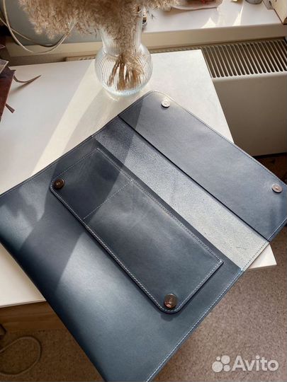 Папка для документов из кожи, чехол для macbook