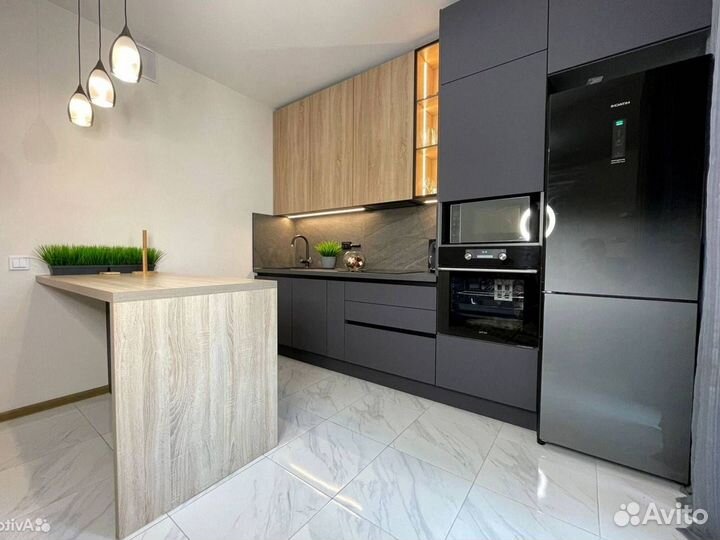 Кухня на заказ с островом