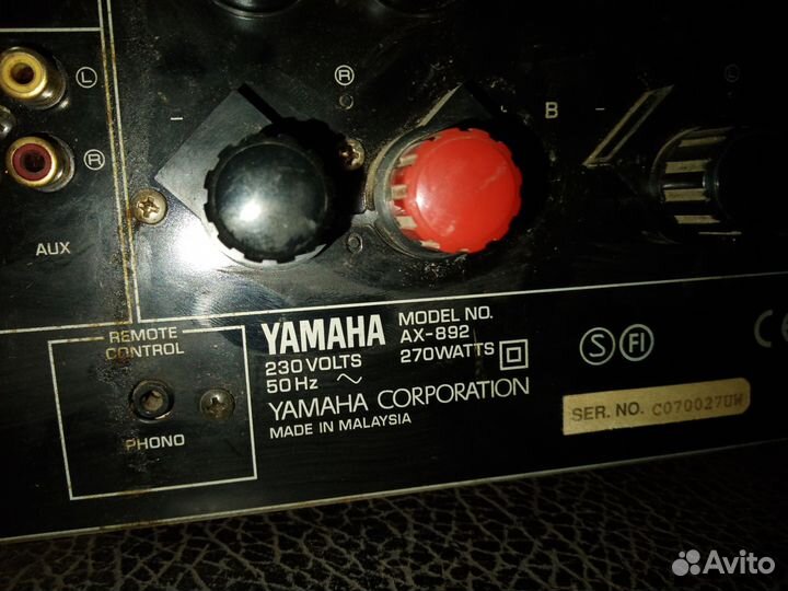 Усилитель yamaha ax 892