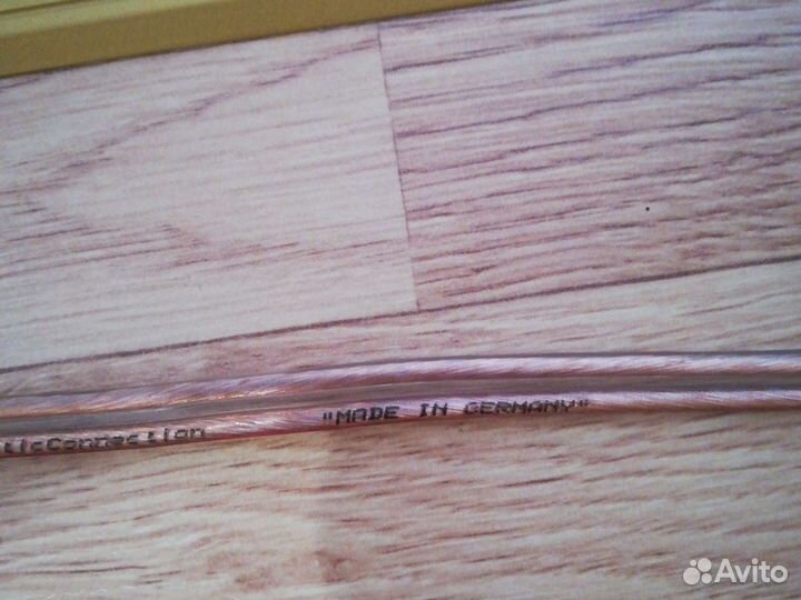 Кабель для акустики hama made in germany