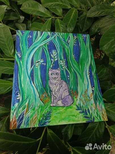 Волшебный лис картина