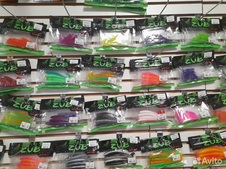 Силиконовые приманки Zub в ассортименте