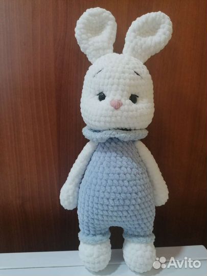 Мягкая игрушка заяц, ручная работа