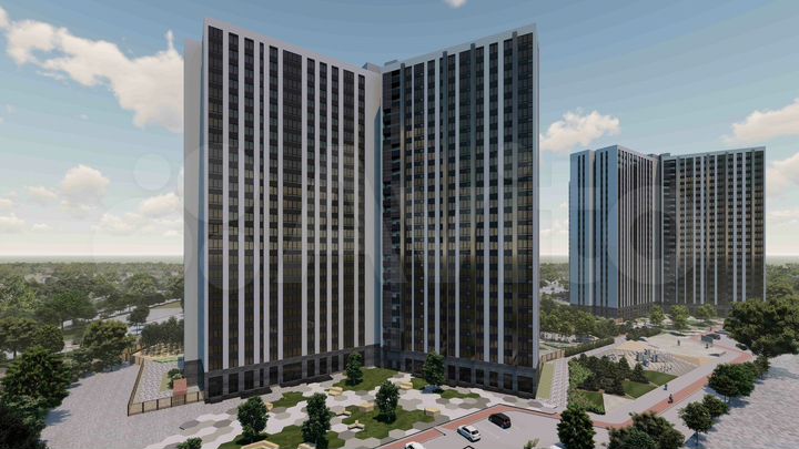 1-к. квартира, 32,1 м², 20/25 эт.