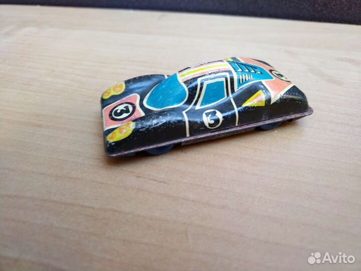 Гоночная машинка игрушка СССР