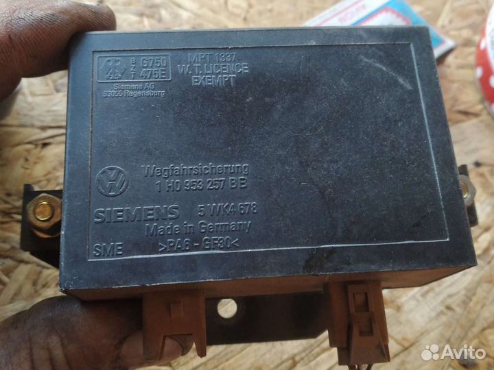 Блок иммобилайзера шкода фелиция чип