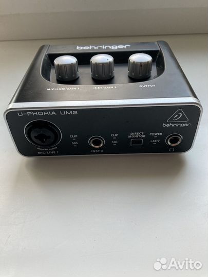 Аудиокарта Behringer u phoria umc22