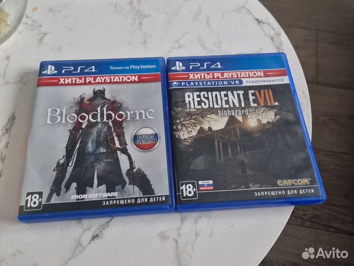 Диски игры для ps4