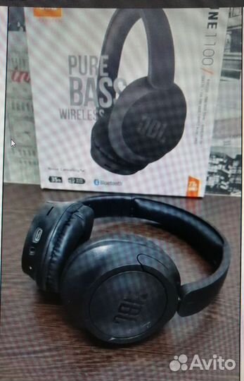 Беспроводные наушники jbl tune 1100