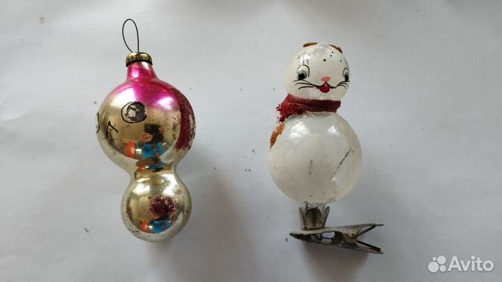 Елочные игрушки СССР