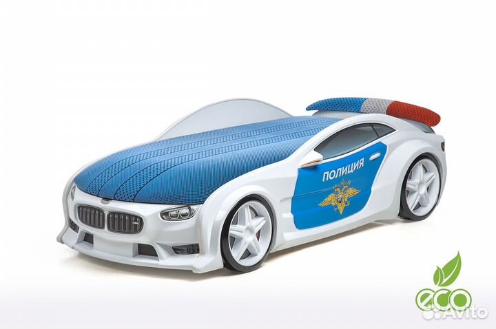 Кровать машина