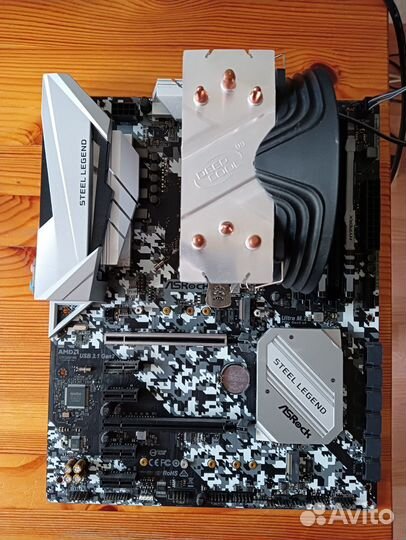 ASRock B450 steel legend (Ryzen 5 2600, ddr4)