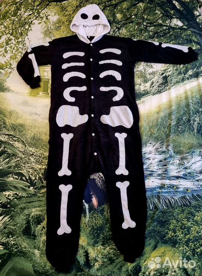 Костюм скелета