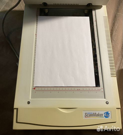 Винтажный сканер microtek MRS-1200E6