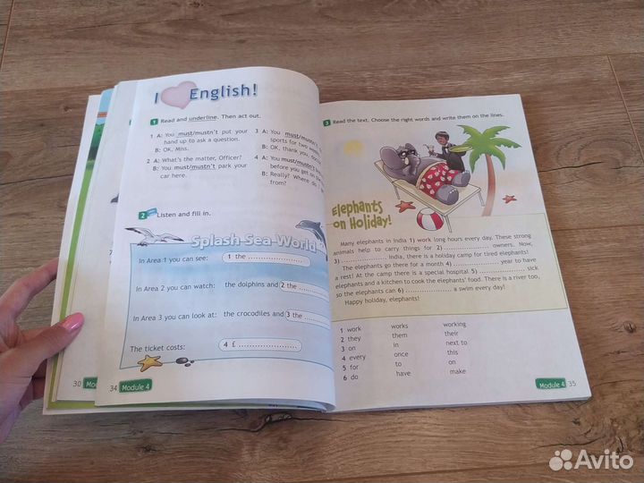 Рабочие тетради английский язык Workbook Spotlight