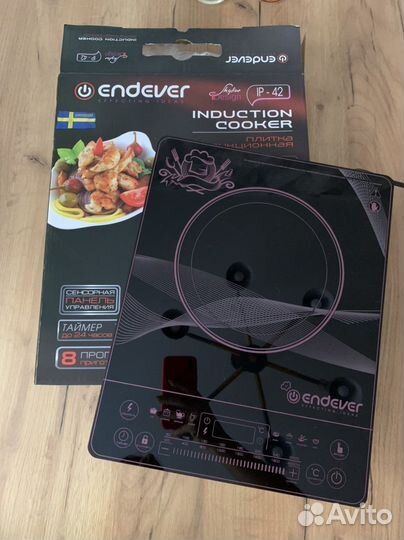 Плитка endever индукция (1 конфорка )