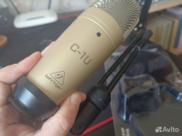 Микрофон behringer c-1u
