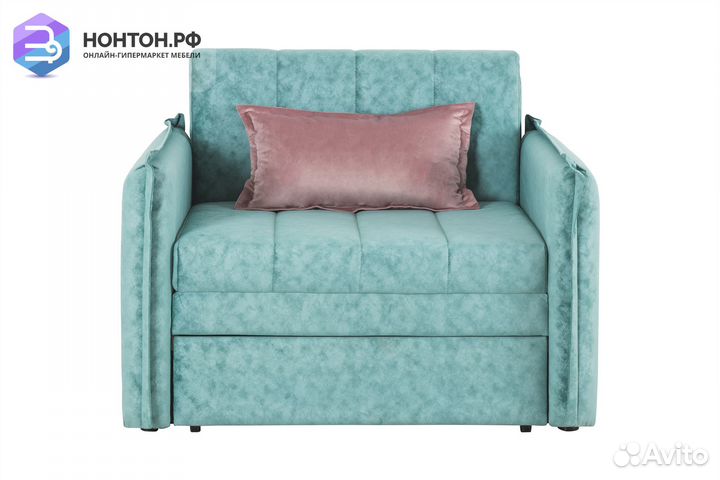 Кресло выкатное Виола светло-бирюзовое