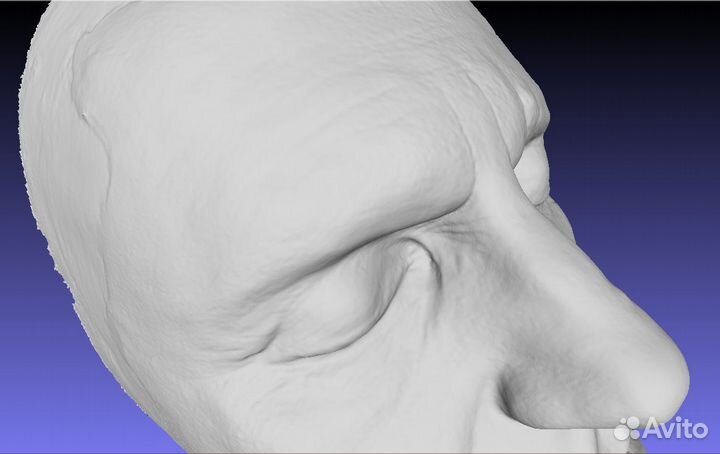 3D скан лицо Высоцкий