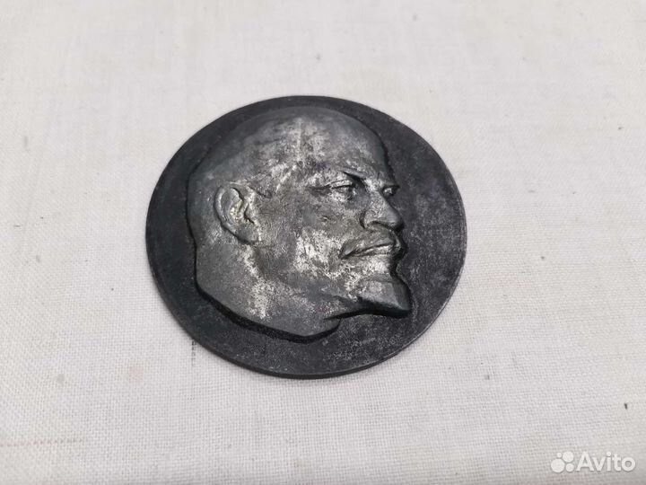 Настольная медаль Ленин Тяжёлая СССР (Ч)