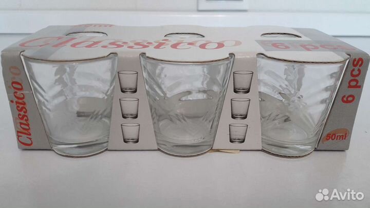 Набор стопок,6 шт. по 50 мл