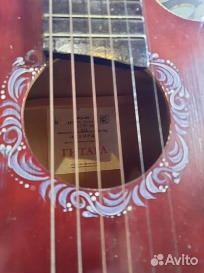 Гитара шестиструнная Аккорд