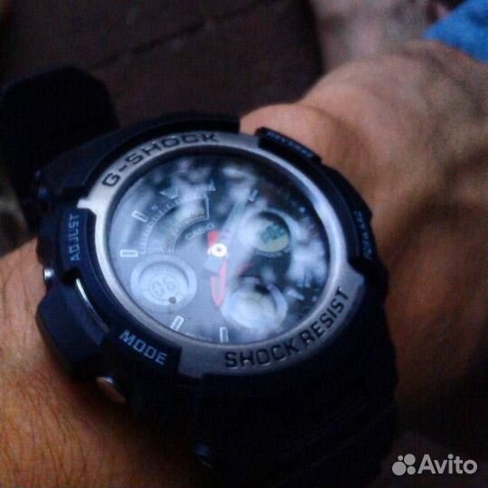 Часы мужские Casio G-Shock AW-590-1A