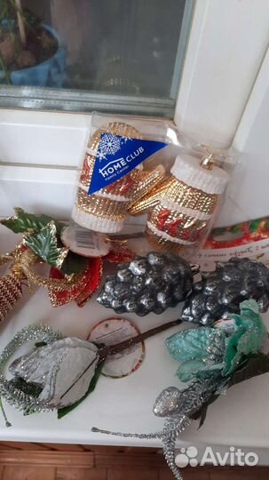 Игрушки новогодние и украшения для рождества