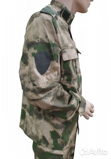 Костюм росгвардия синяя точка, мох (Peach effect)