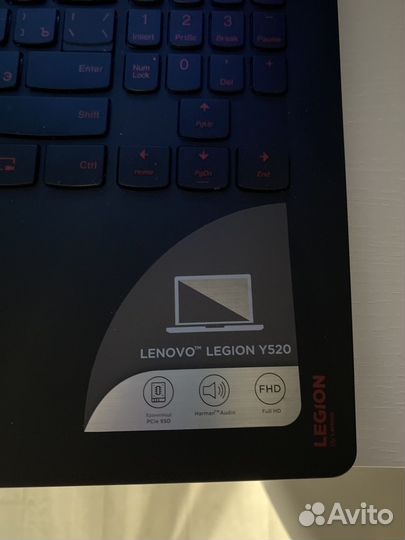 Ировой ноутбук Lenovo Legion Y520