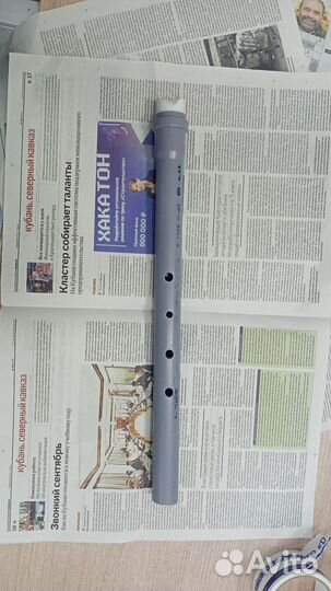 Простая флейта Сякухати из пластика