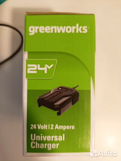Зу Greenworks 24в G24UC2, 24V, 2А (2946207)