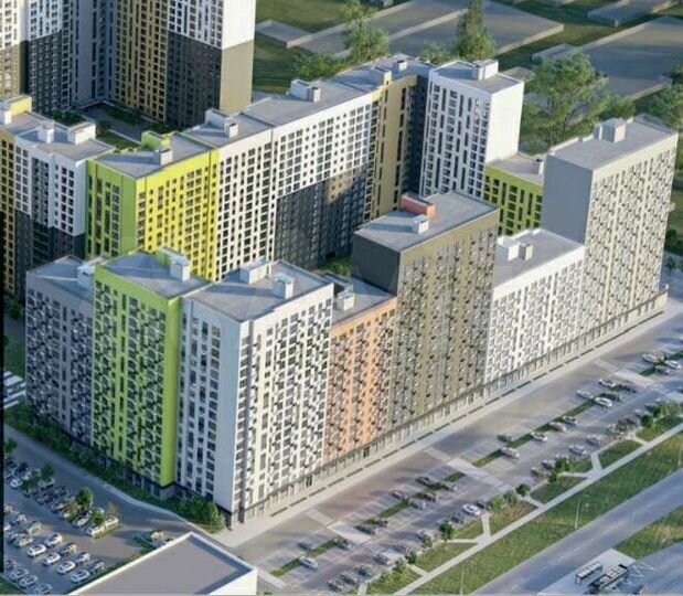 1-к. квартира, 43 м², 3/17 эт.
