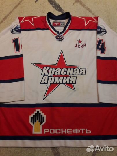 Игровой хоккейный свитер Красная Армия