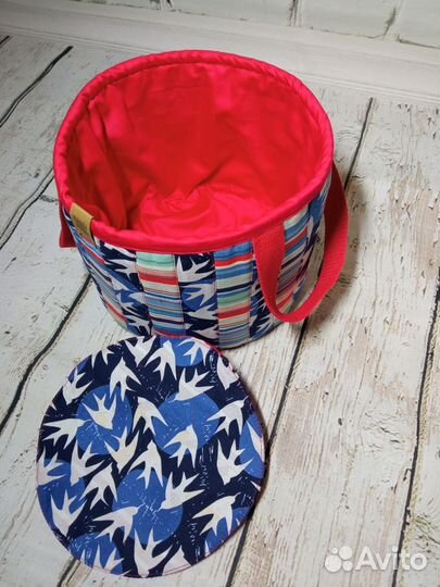 Текстильная корзинка