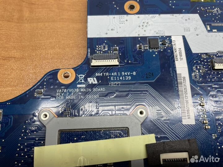 Материнская плата для Acer Aspire V3-771G (донор)