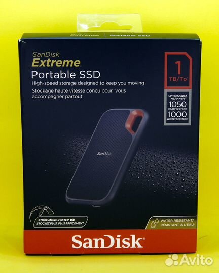 SanDisk 1TB Extreme Portable, sdssde61-1T00-G25