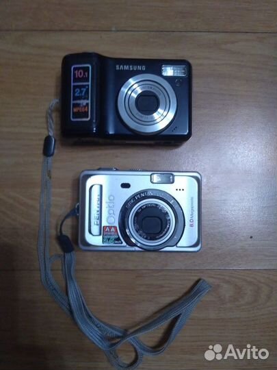 Фотоаппараты Самсунг, Пентакс, Смена 8М и Sunpet