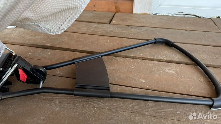 Шезлонг babybjorn bliss mesh, сетка серый