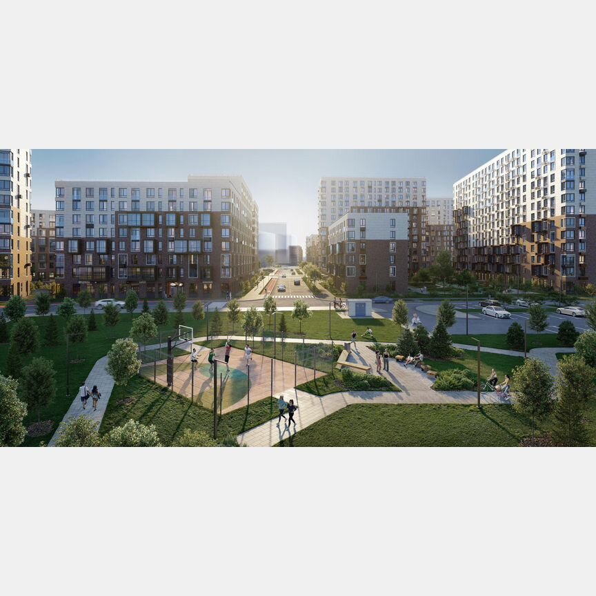 1-к. квартира, 43 м², 8/12 эт.