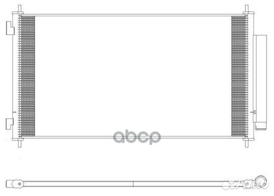 Радиатор кондиционера sakura 52119812 52119812