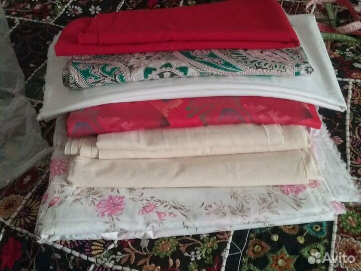 Ткани х/б и п/э, штапель вискозный и хлопковый