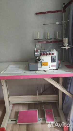 Промышленный оверлок швейный 6-и нитка