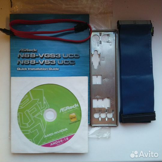 AMD AthlonII/ASRock N68-VS3 UCC/MemKit 4GB/Кулер