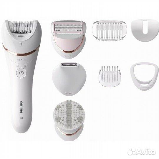 Эпилятор Philips BRE735 Epilator Series 8000, белы