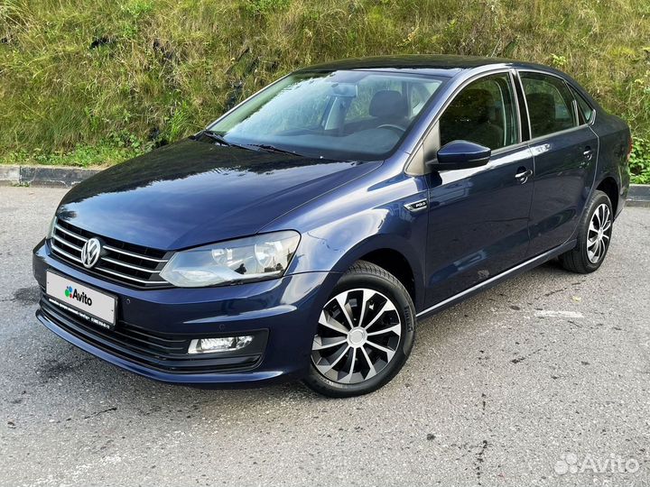Volkswagen Polo 1.6 AT, 2017, 97 012 км